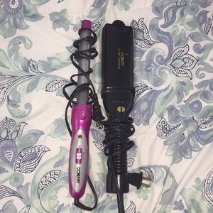 2 hair styling tools